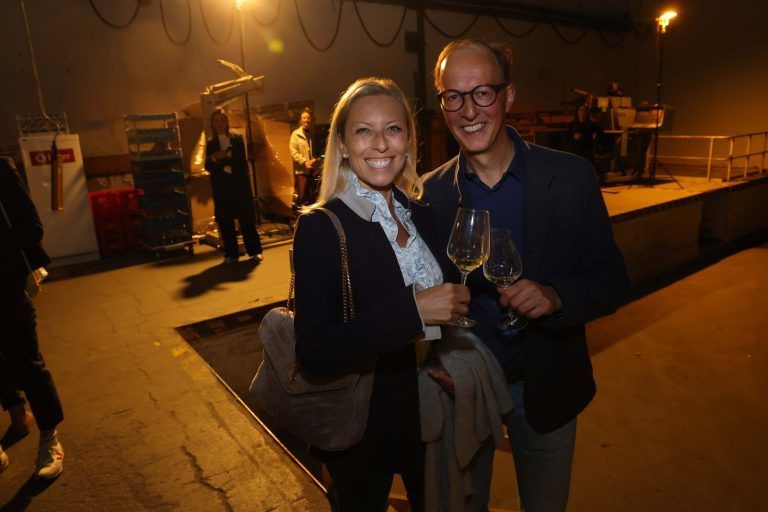 Jennifer Jertz und Florian Gantner.
