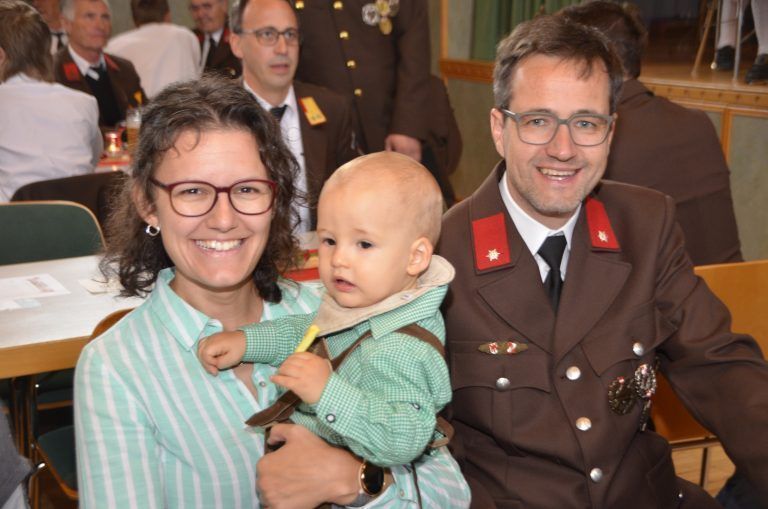Auch diese kleine Familie war dabei.
