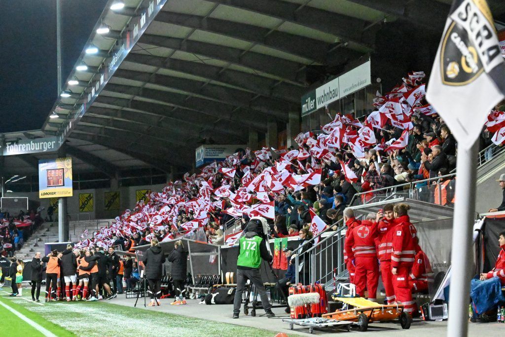 Altach feiert in Rot-Weiß-Rot