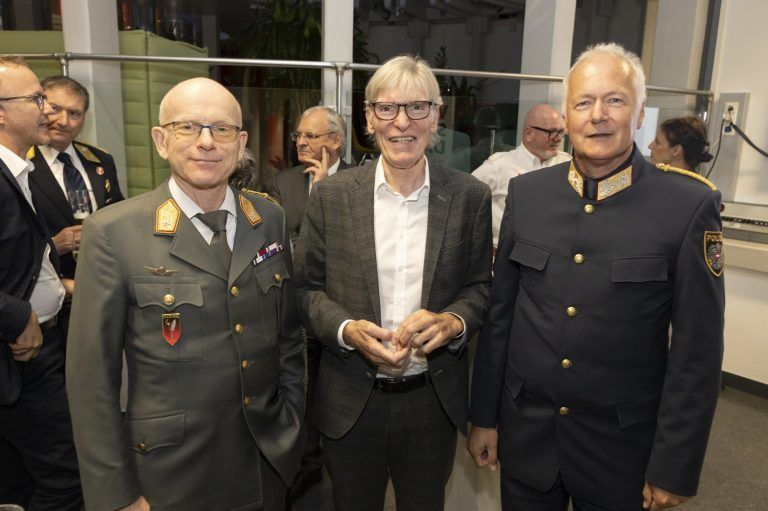 Gunter Hessel, Wilfried Hopfner und Hans-Peter Ludescher.