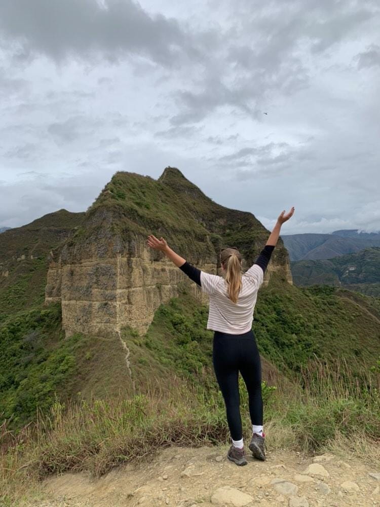 Ihre Freizeit nutzte die Pädagogikstudentin zum Wandern in den malerischen Bergen Ecuadors.<span class="copyright">Helen Fröde</span>