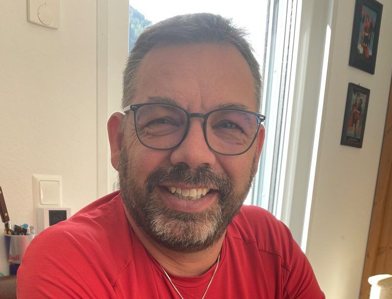 Mario Mangard ist dankbar, dass er den schweren Arbeitsunfall überlebt hat.