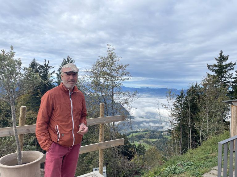 Toni Küng schätzt die Ruhe am Berg.<span class="copyright"> VN/MEF</span>