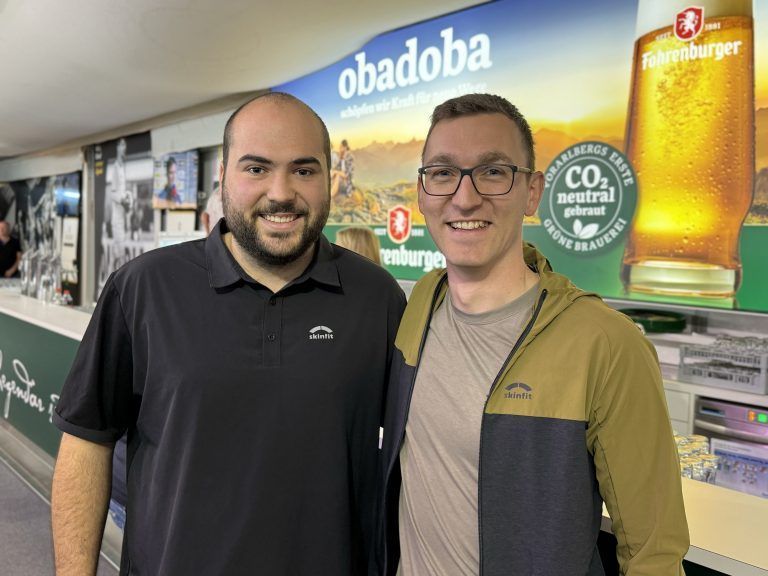 Daniel Frei und Tobias Battisti.