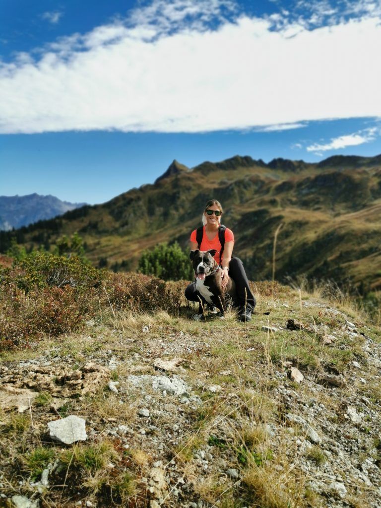 Milo und sein Frauchen Nina Franzoi sind ein eingespieltes Team. <span class="copyright">Privat</span>