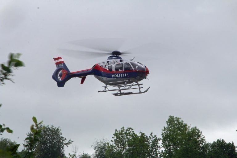 Der Polizeihubschrauber Libelle unterstützte die Fahndung. <span class="copyright">VOL Archiv/Pletsch</span>