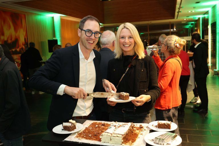 PRISMA-Vbg.-Gf Nikolaus Ess und Prok. Melanie Fleisch.