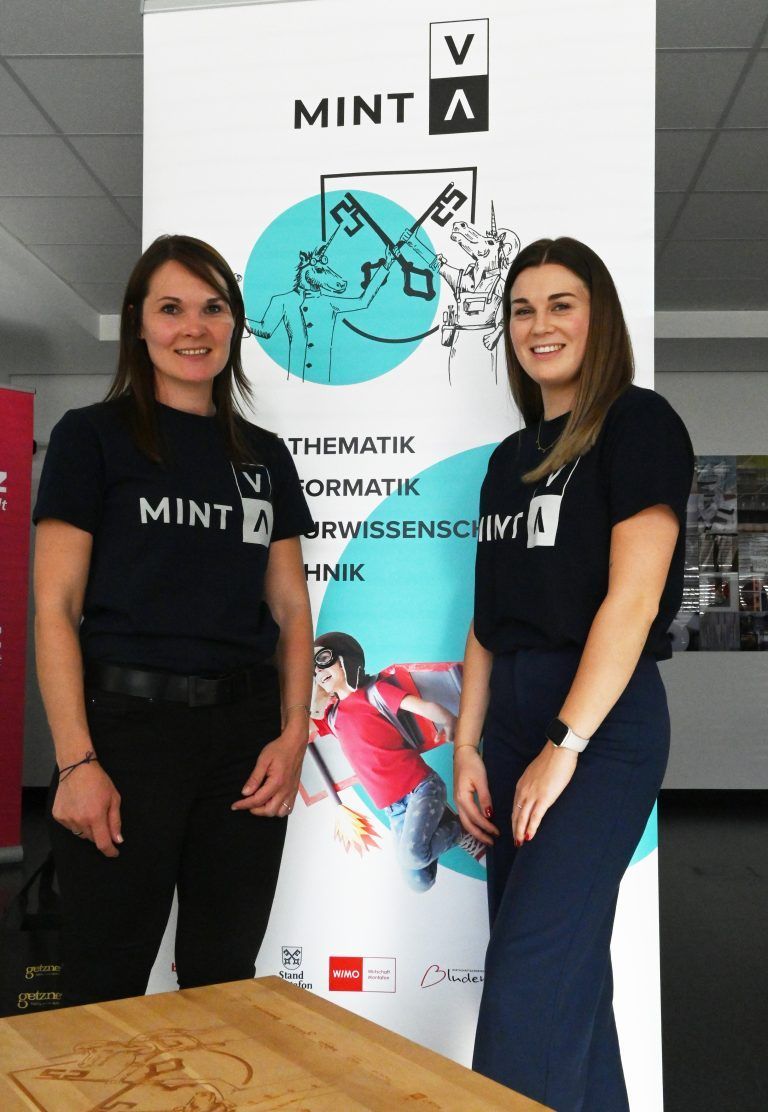 Julia Sonderegger (WIMO) und Rosa Lämmle ( Stadtmarketing Bludenz).