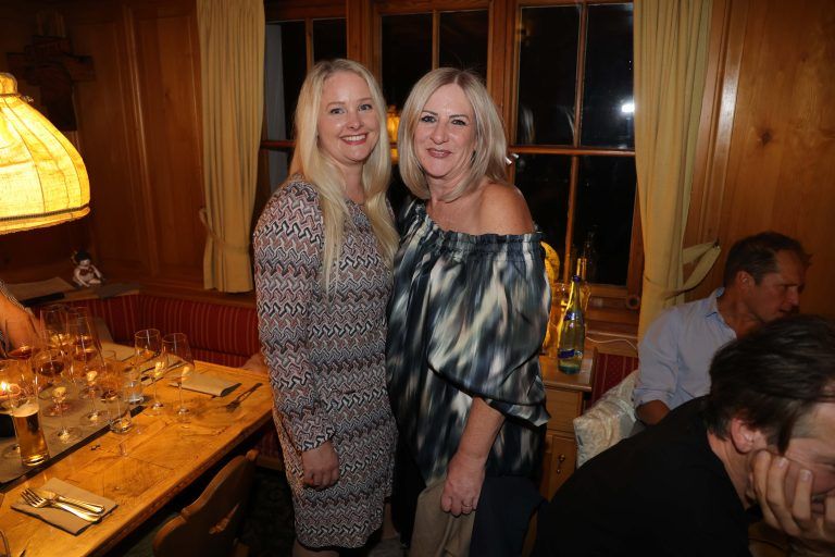 Manuela Hagen (Kosmetiksalon Manuela) und Bettina Freudenthaler.