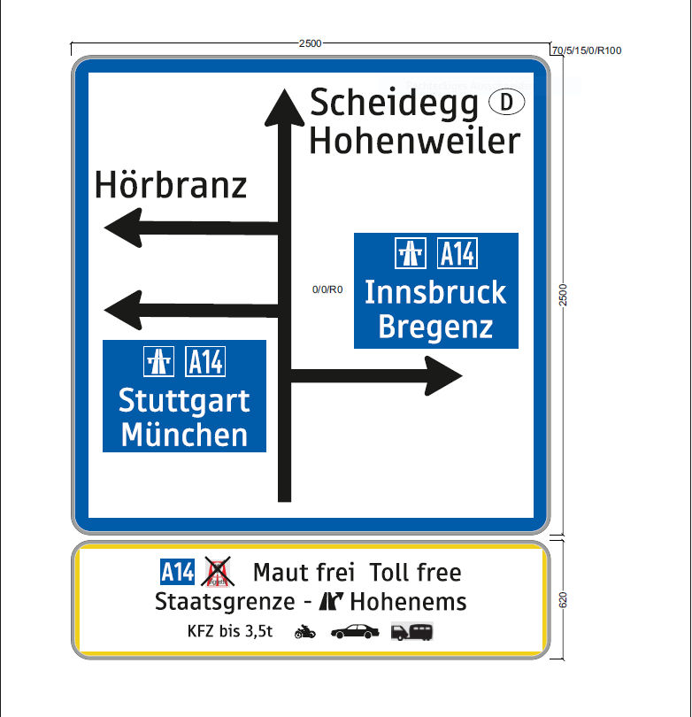 Neue Schilder gegen den Durchzugsverkehr im Anflug