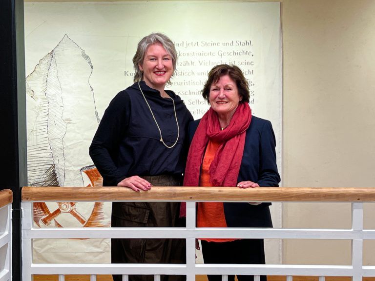 Mirjam Steinbock kam mit Mama Hannelore zur Eröffnung.