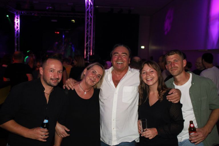 Opal Revival-Party 2023 mit Veronika und Werner Brugger.