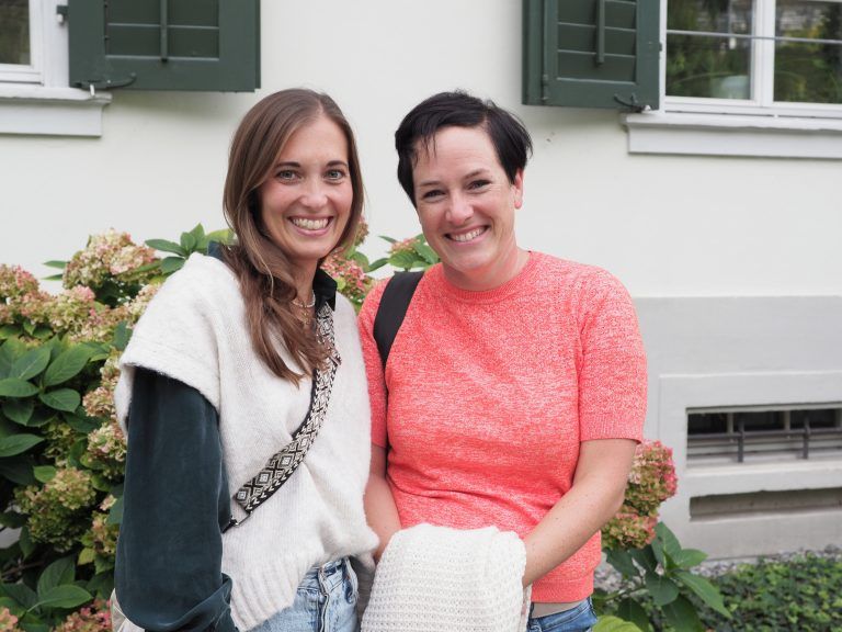 Christina Riedler und Karin Gaßner.