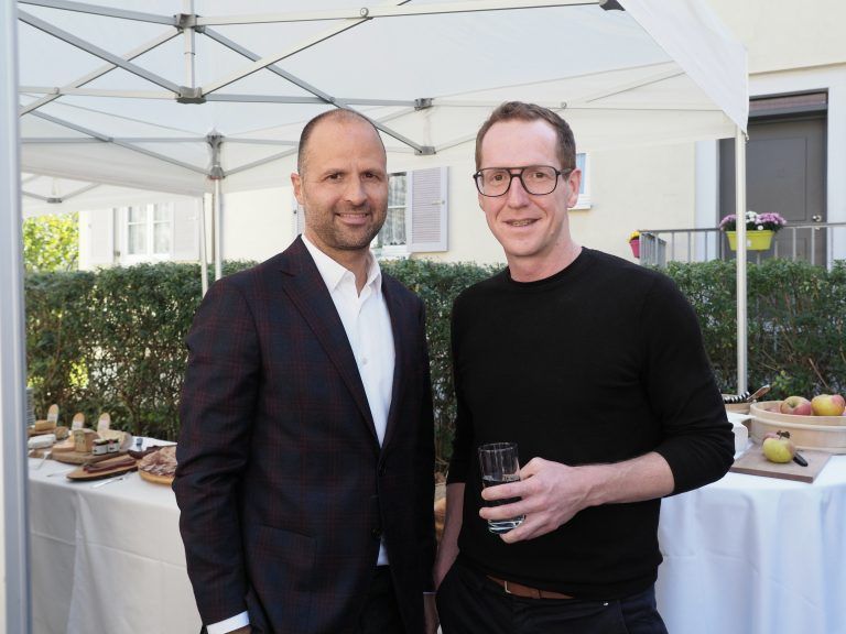 Landesrat Marco Tittler und Martin Dechant (ikp).