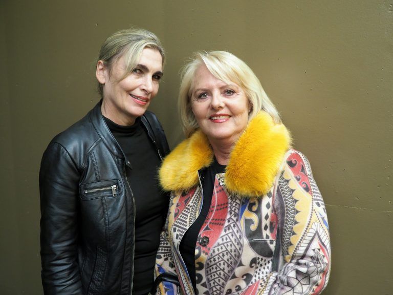 Unter den Gästen: Künstlerinnen Andrea Pichler (Russmedia) und Angie Jahn.