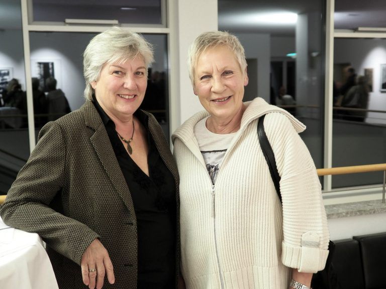 Renate Loacker und Ingrid Metzler genossen den Abend.