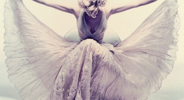 Tatjana Patitz  <span class="copyright">Nick Knight</span>als Werbeikone in den 1990er-Jahren.