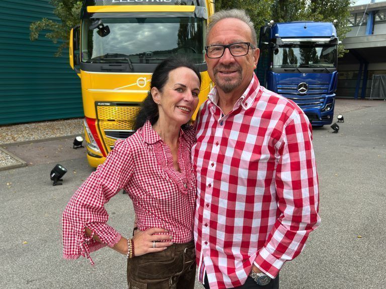 Stolze Eltern: Bettina und Gerald Repolusk.