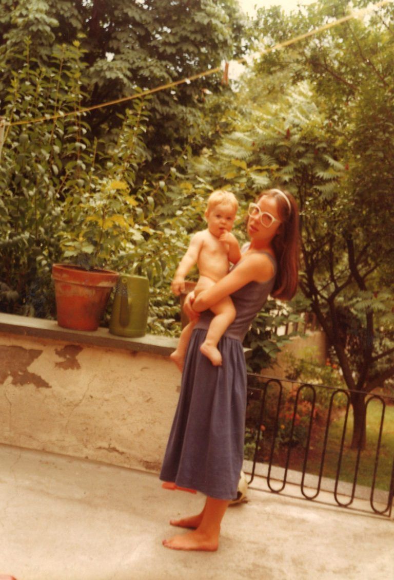 Susanne Jägel mit ihrer Tochter Barbara.