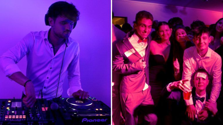 In der Disko ging die Post ab. DJ Let’s Fetz ließ die Stimmung brodeln, der Zutritt musste wegen Überfüllung gedrosselt werden - nur wenn jemand hinaus ging, durfte jemand hinein.