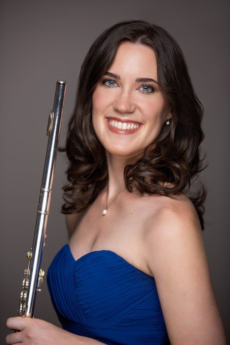 Die Flötistin Veronika Blachuta.    <span class="copyright">Shirley Suarez</span>