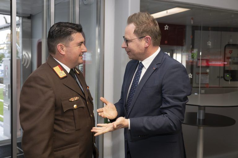 Reinhard Karg und Markus Klement. 