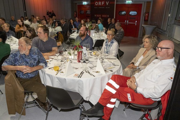 Couragierte Mitmenschen wurden ORF-Landesfunkhaus Vorarlberg vor den Vorhang geholt.