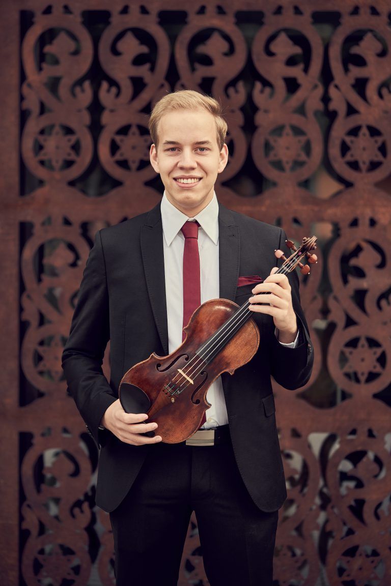 Der Vorarlberger David Kessler ist Akademist der Wiener Philharmoniker. <span class="copyright">Lukas Riegler</span>