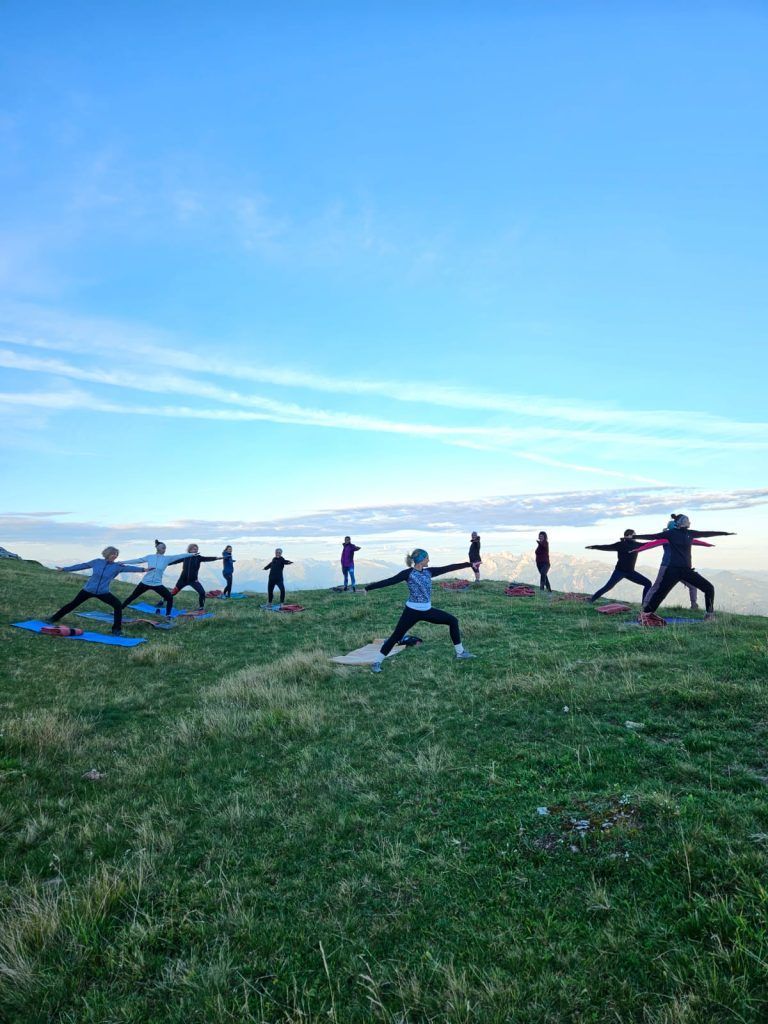 "Yoga-Retreats" fanden im September großen Anklang. <span class="copyright">Schmid</span>