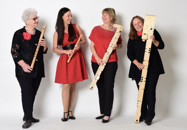 Blockflötenensemble La Rocaille gastiert am 22. Oktober im Domino Frastanz. La Rocaille