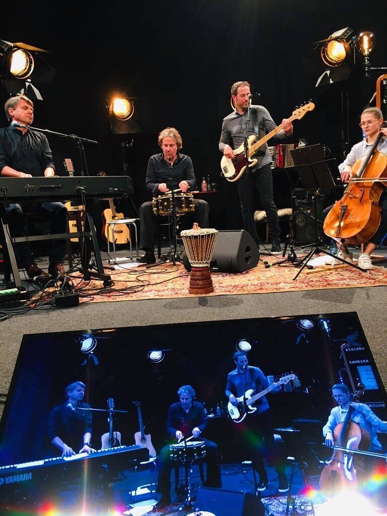 Lustenauer Bürgermeister mit Band im Saumarkt