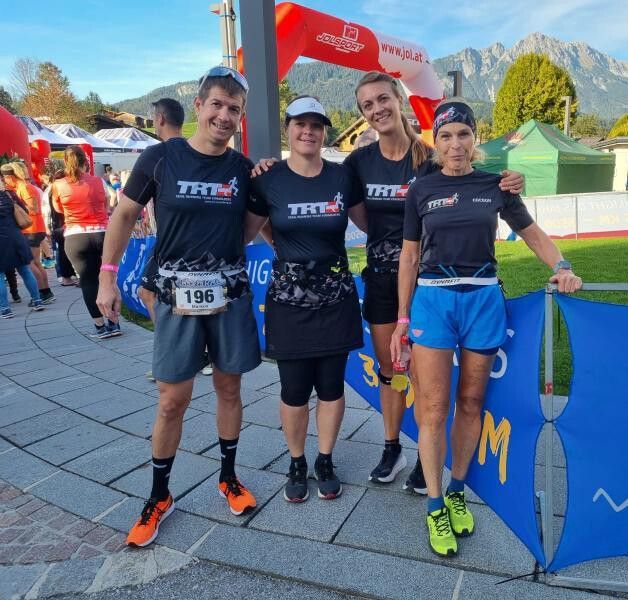 Das TRT Vorarlberg Team bei der Tour de Tirol. trt vorarlberg