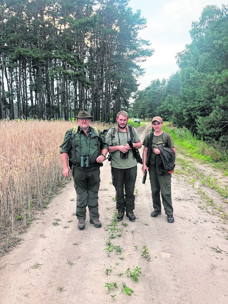 Die Jagd ist ein weiteres Hobby von Ernst Schmid.