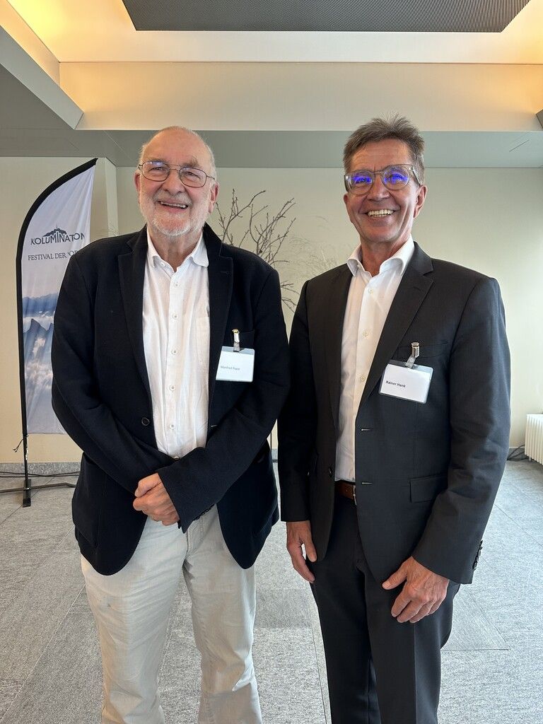 Die Kolumnisten Manfred Papst (l.) und Rainer Hank.