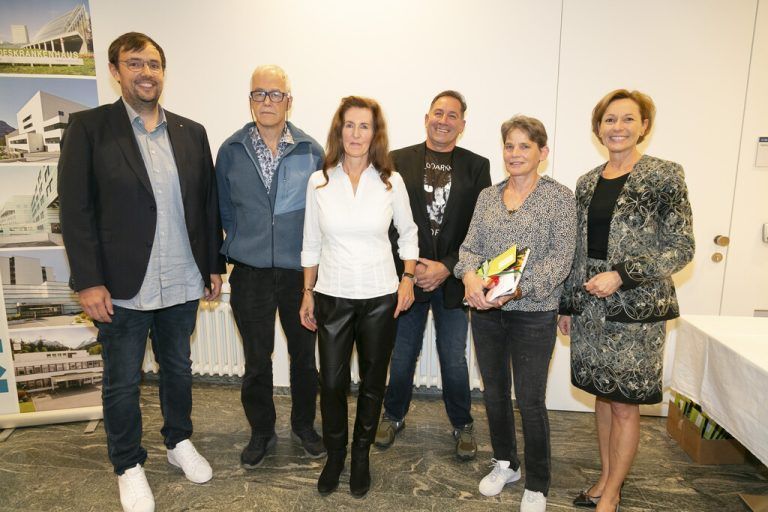 Die Neopensionisten des LKH Hohenems wurden verabschiedet.