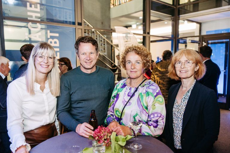 Dr. Vera Huemer-Marquart (Institut Dr. Huemer), Siegfried Steurer (Steurer Installationen) und Veronika Dietrich, Dr. Renate Ludescher.