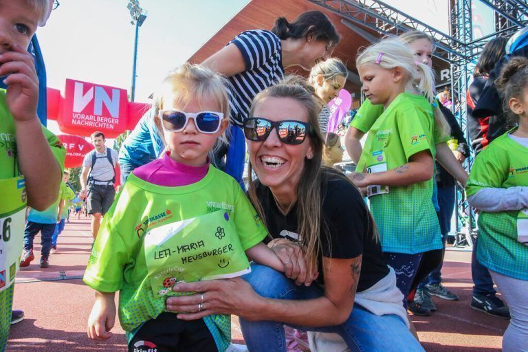 Ein Lauffest für Alt und Jung – der Kindermarathon.