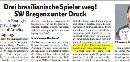 Zur Stellungnahme aufgefordert