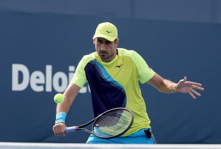 Philipp Oswald steht beim Challenger in Valencia im Halbfinale.GEPA
