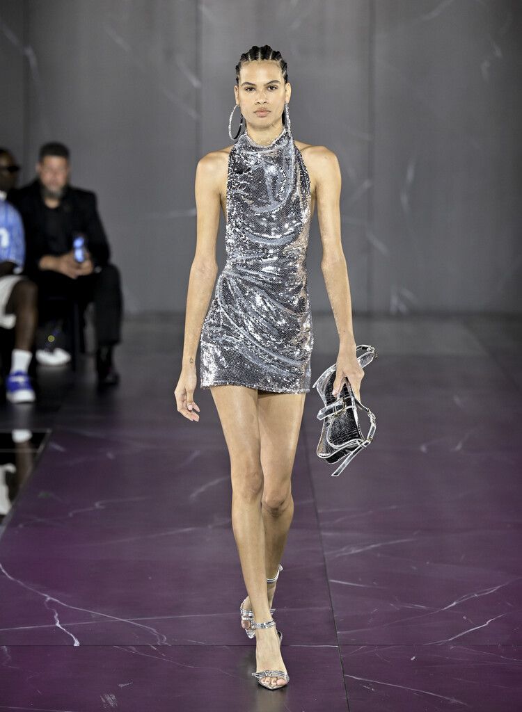 Glitzerkleid