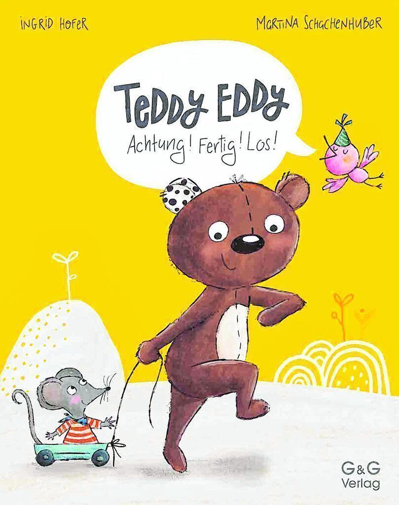 Teddy Eddy als interaktives ­Mitmach-Pappbilderbuch