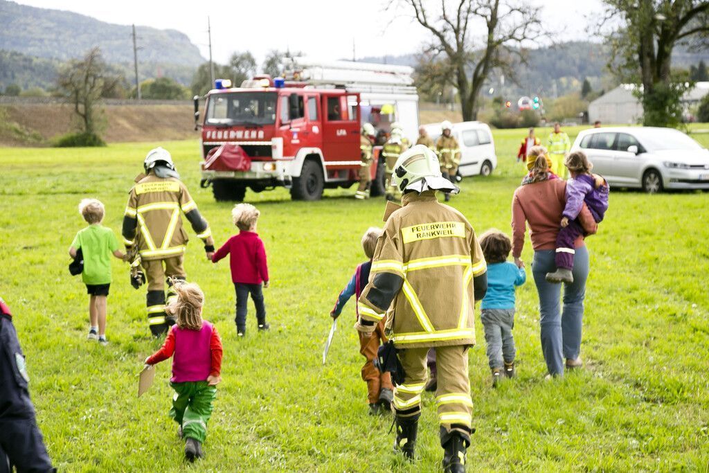 Waldkindergarten evakuiert