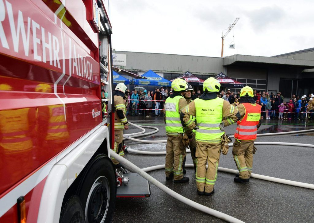 Feuerwehr probte für den Ernstfall