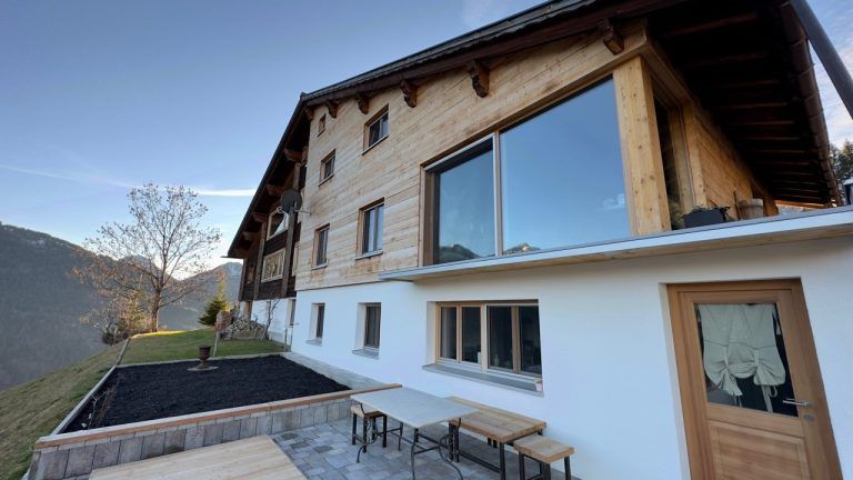 Das fast 500 Jahre alte Haus im Großen Walsertal. <span class="copyright">Veshira</span>