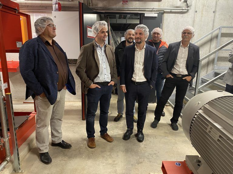 Auch die Sprinklerzentrale wurde besucht.