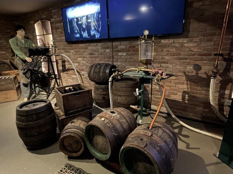 In der Mohrenbräu Biererlebniswelt kann die Geschichte des Brauhandwerks zum Thema Bier aus aller Welt interaktiv und multimedial erlebt werden.VN/M. König