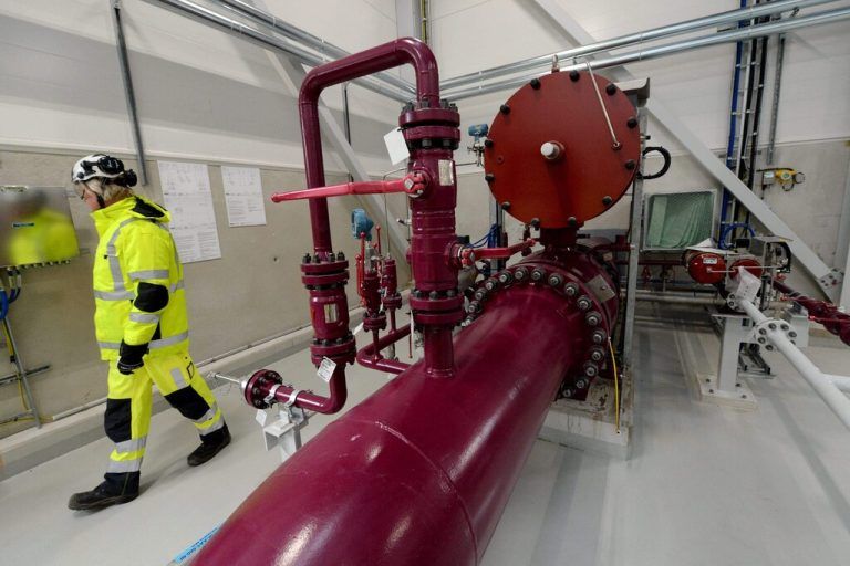 In Finnland ist ein Gasleck in der Ostsee entdeckt worden. AFP