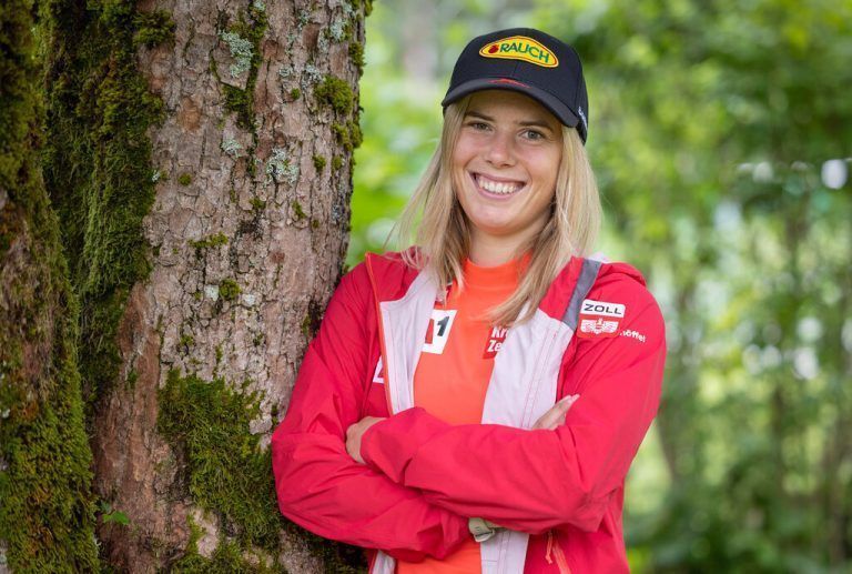 Katharina Liensberger will zum Saisonstart in zehn Tagen in Sölden den ersten Schritt auf dem Weg zurück an die Spitze machen.