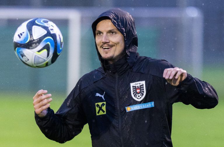 Marcel Sabitzer bangt noch um seinen Einsatz im Spiel gegen Belgien.apa