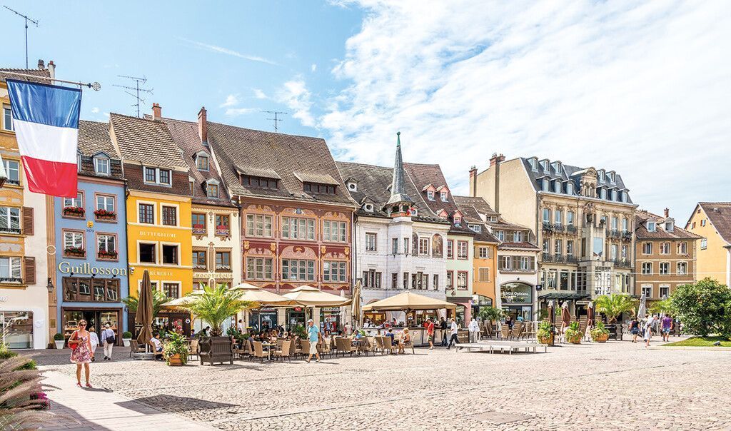 Mulhouse und seine Fachwerkhäuser